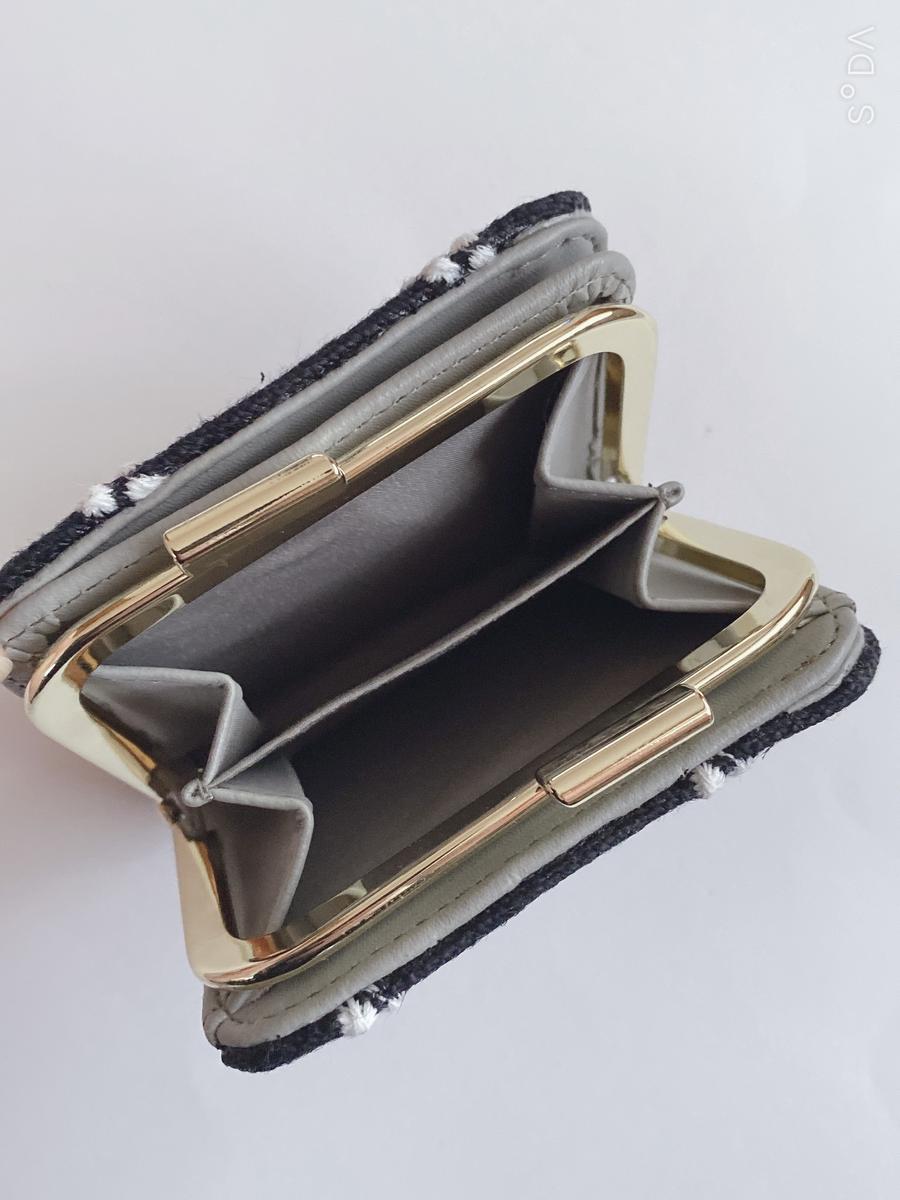 2337*shi-naさま確認専用 ミナペルホネン がま口二つ折り財布 gos.or.jp