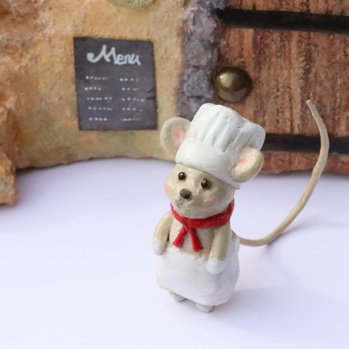 ネズミのケーキ屋さん ガーデニングオーナメント 9