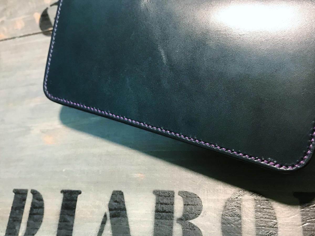 トラッカーウォレット サドルレザー 革財布 手縫い ハンド トラッカーウォレット サドルレザー 革財布 手縫い ハンド