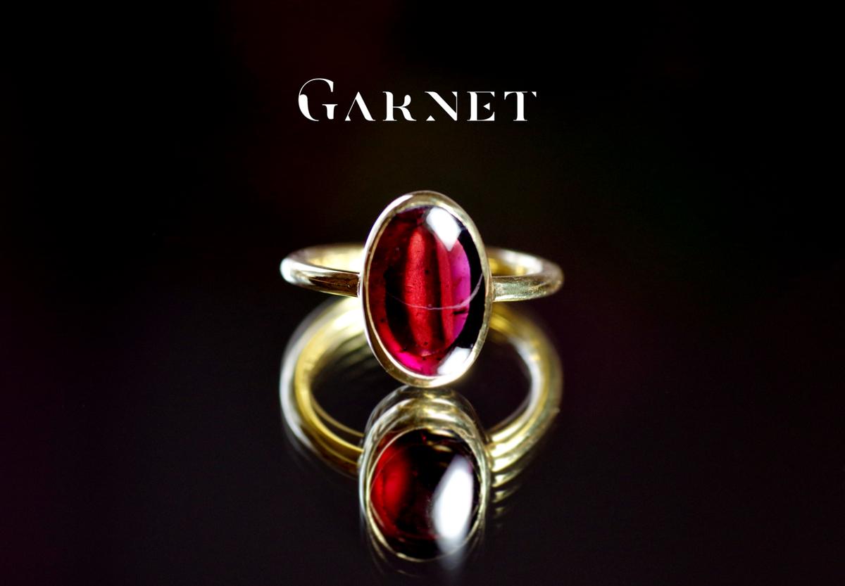 New『Garnet』の世界でひとつの天然石リングsilver925 + 22kgf | www