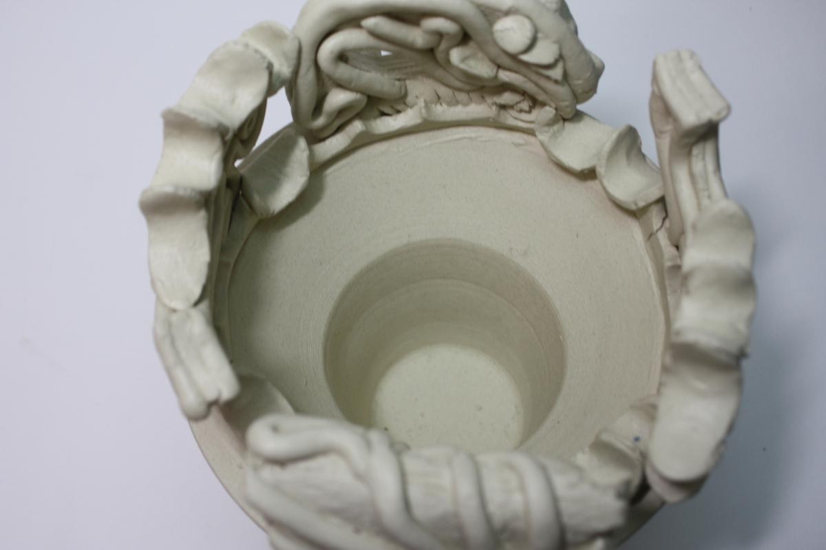 縄文土器型花器 オブジェ(縄文土器) (L057) 花瓶・一輪挿し 縄文土器型花器 オブジェ(縄文土器) (L057) 花瓶・一輪挿し