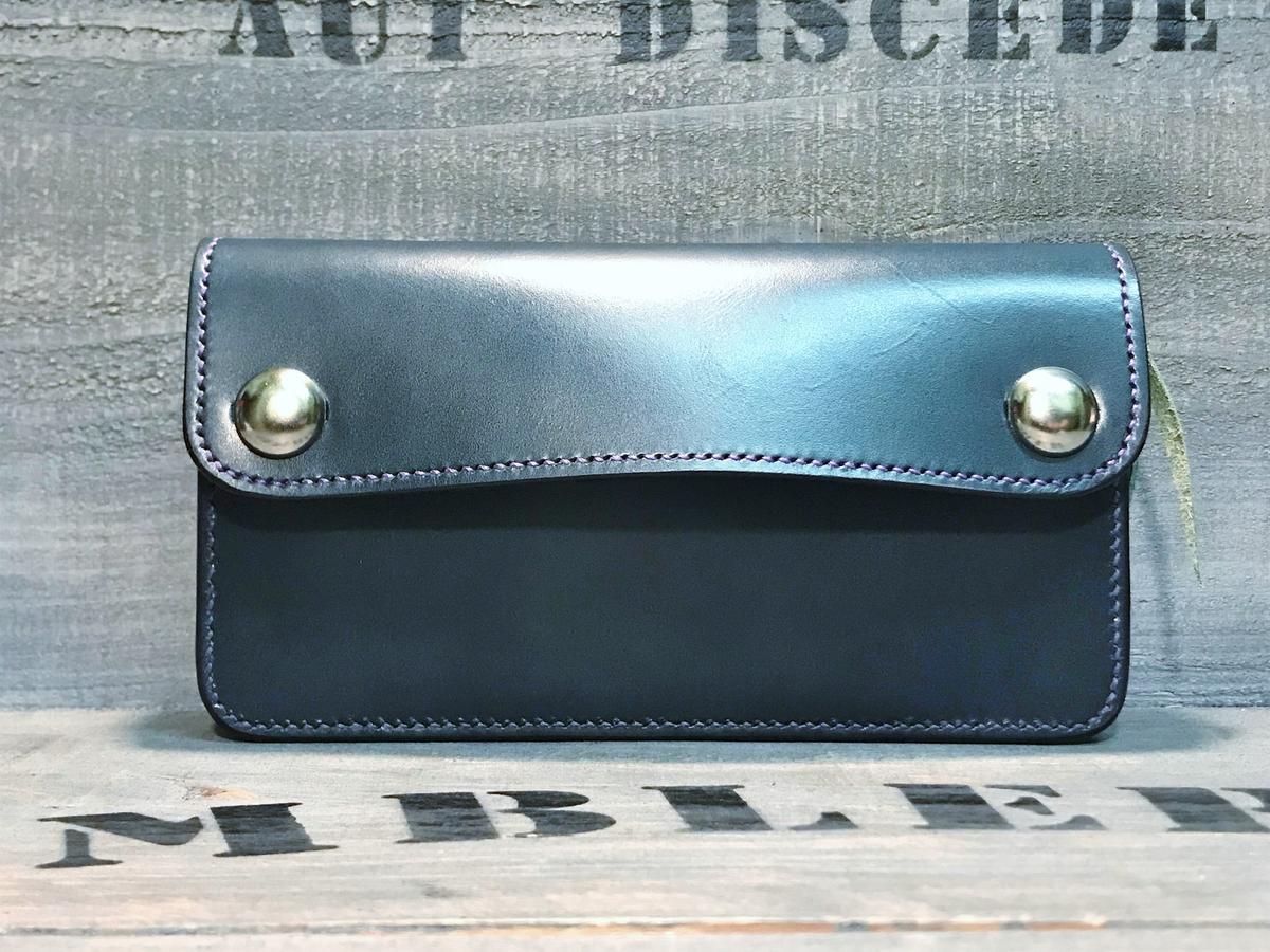 トラッカーウォレット サドルレザー 革財布 手縫い ハンド トラッカーウォレット サドルレザー 革財布 手縫い ハンド
