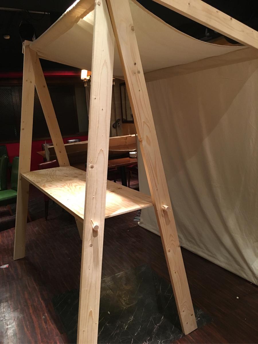 木製屋台テント(照明なし)
