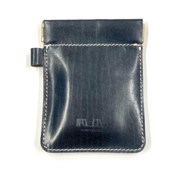 SPRING WALLET　<NAVY>