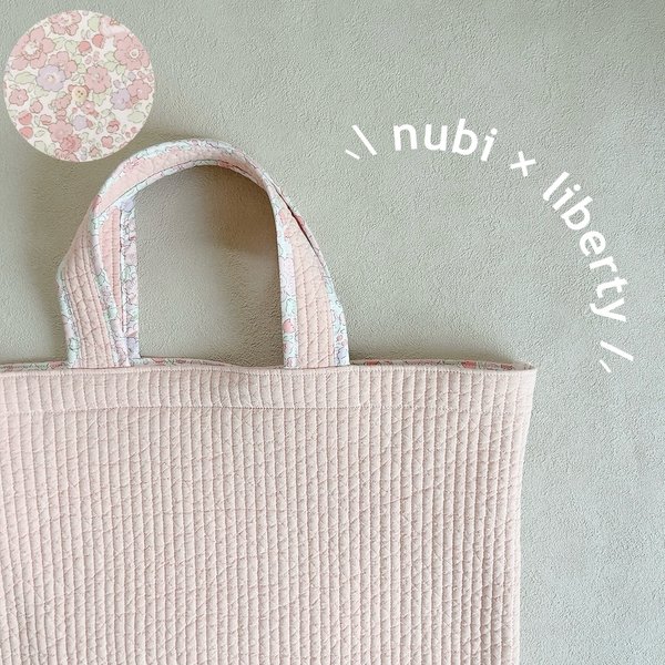 nubi × liberty  レッスンバッグ