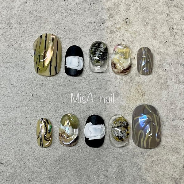 ＊ネイルチップ＊MisA_nail