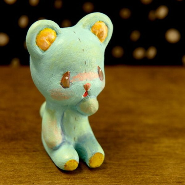 Blue Teddy Bear 