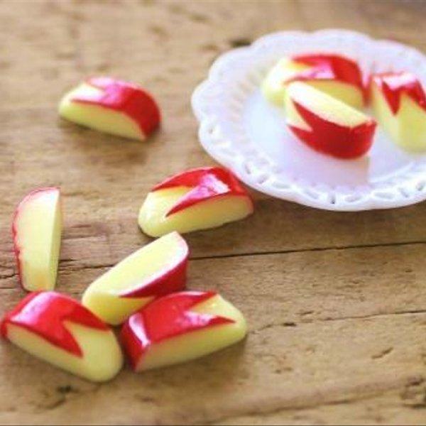 miniリアルなフルーツ【うさぎリンゴ】10個