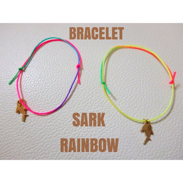 Sark Rainbow bracelet シャーク レインボー ブレスレット