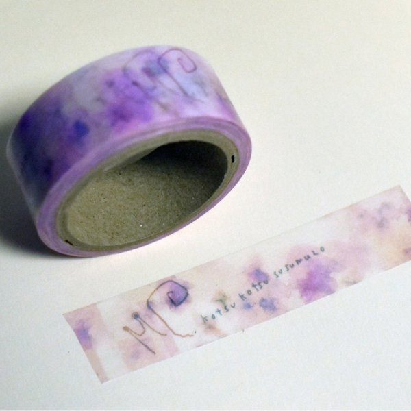 オリジナルマスキングテープ   かたつむりと紫陽花