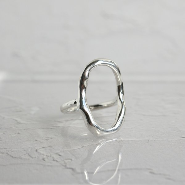 SV925  0019 wave ring -YOSHIMI NOGUCHI JEWELRY-