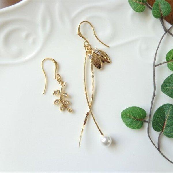 leaf🌿 ピアス(イヤリング)