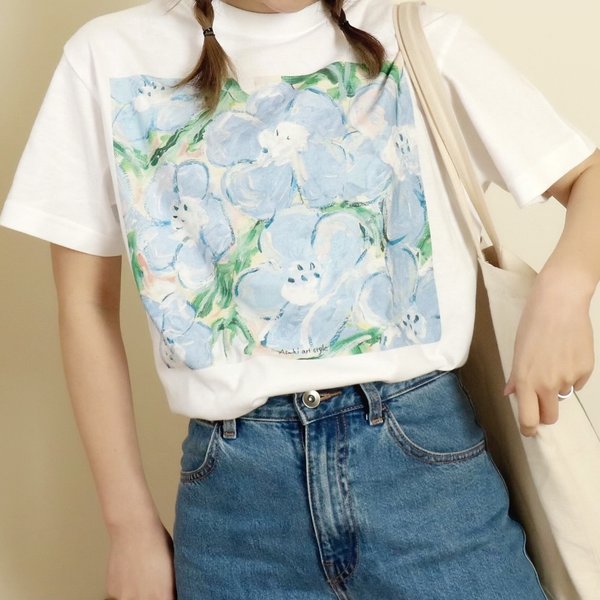 アートを着るＴシャツ ネモフィラ