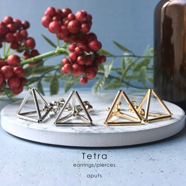Tetra (earrings/pierces)