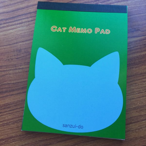 猫メモ帳 CAT MEMO PAD
