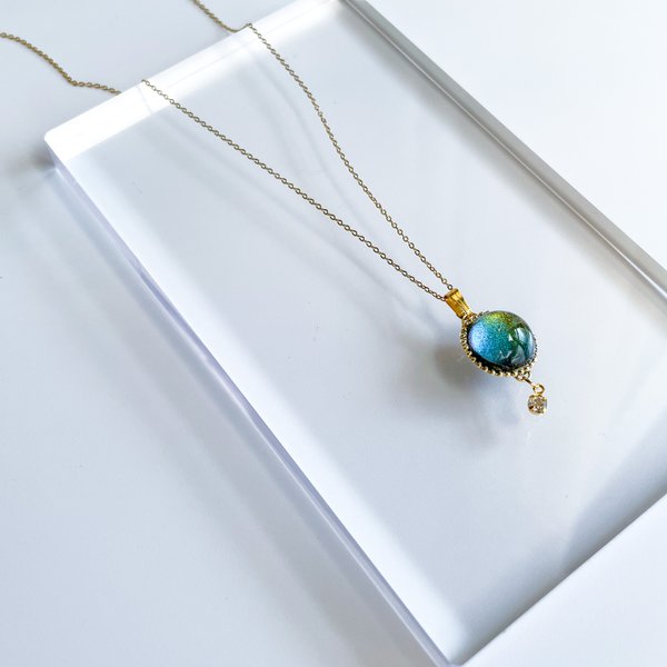 サージカルステンレス SUS316 金属アレルギー対応ネックレス 「 freshwater pearl necklace 」 ゴールドチェーン 一粒ネックレス