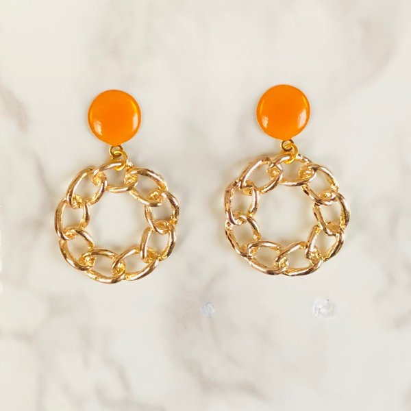 オレンジピアス🍊