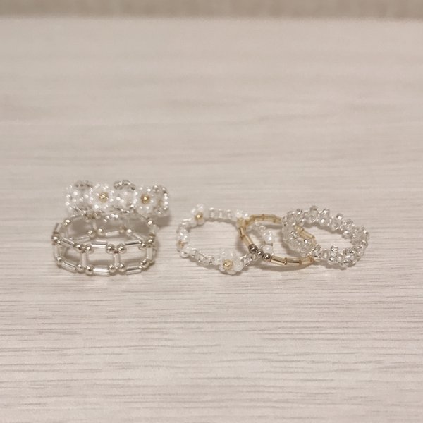 ビーズアクセサリー♡2点セット