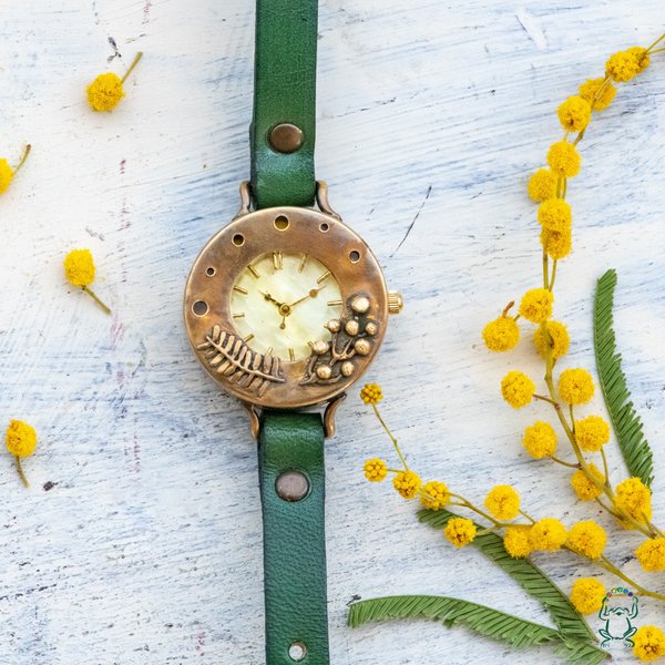 ミモザの花咲く頃腕時計M
