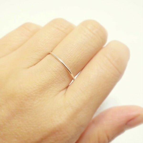 【送料無料！】AS ( A Simple Silver ring)