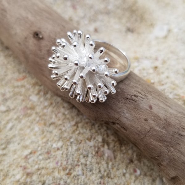 【SILVER925】　Coral～珊瑚～RING
