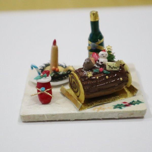 メリークリスマス・チョコレートケーキ・ミニブーツ・ワインセット