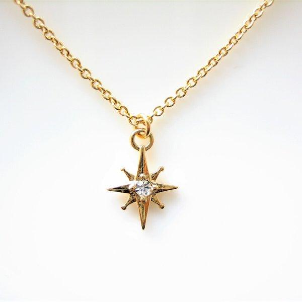 Lucky Star Charm Necklace(Gold or Silver)