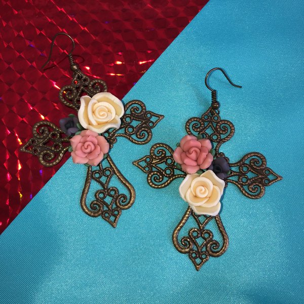 rose cross pierce