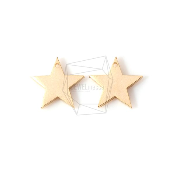 PDT-931-MG【2個入り】スターペンダント,Star Pendant/17mm x 17mm