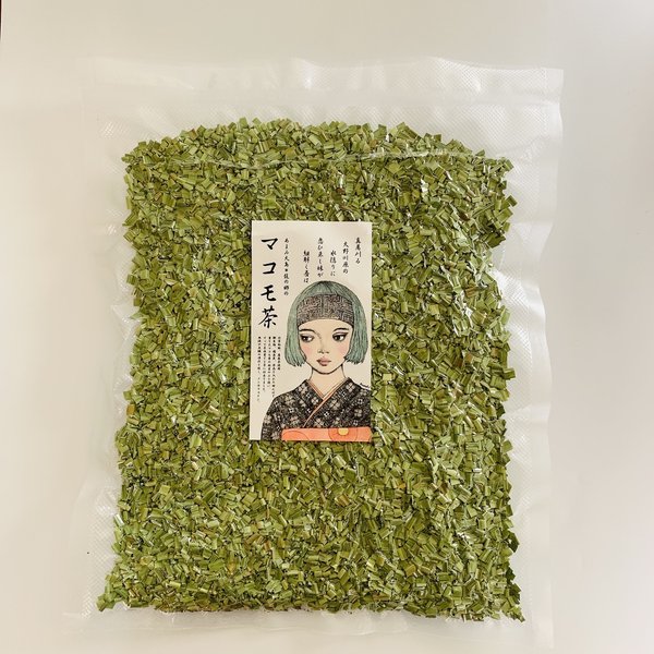 【龍の郷のマコモ茶 /詰め替え用110g】焙煎加工、無肥料無農薬、自然栽培