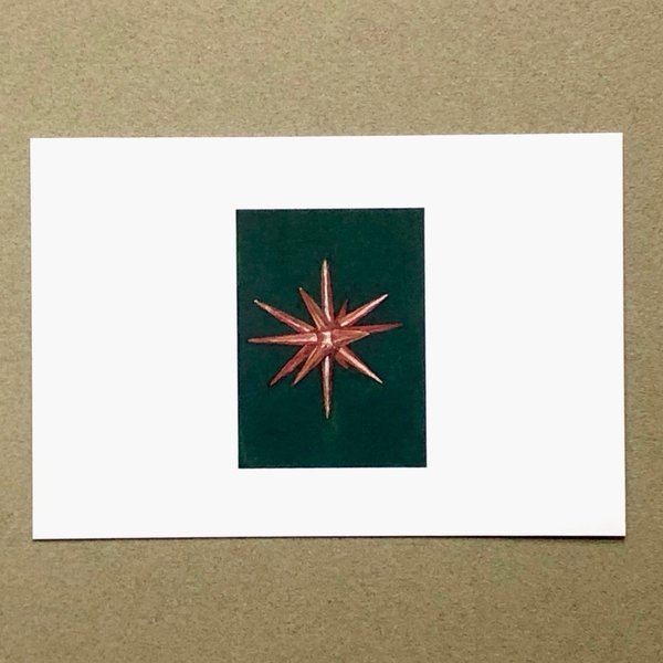 Post Card（２枚）「オーナメント」/クリスマス　ポストカード