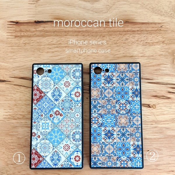 【iPhone対応】「moroccan tile」スマホケース