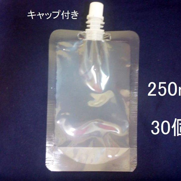 スパウトパウチ　液体保存容器 250ml 30個