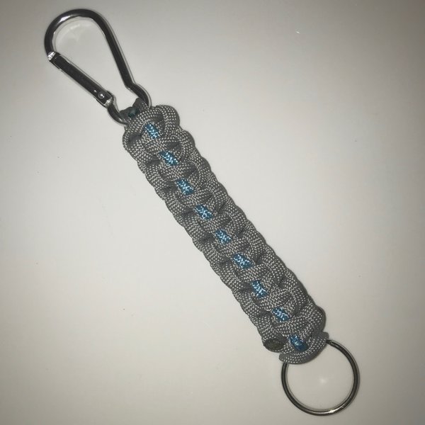 cobra keyring(gray×blue)