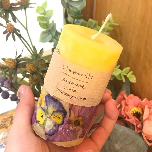 botanical candle／chamomile