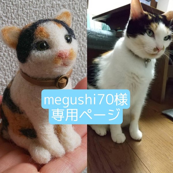 megushi70様専用ページうちのにゃんこ・手のひらサイズ