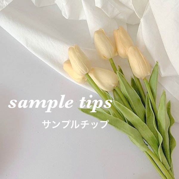 sample tips サンプルチップ