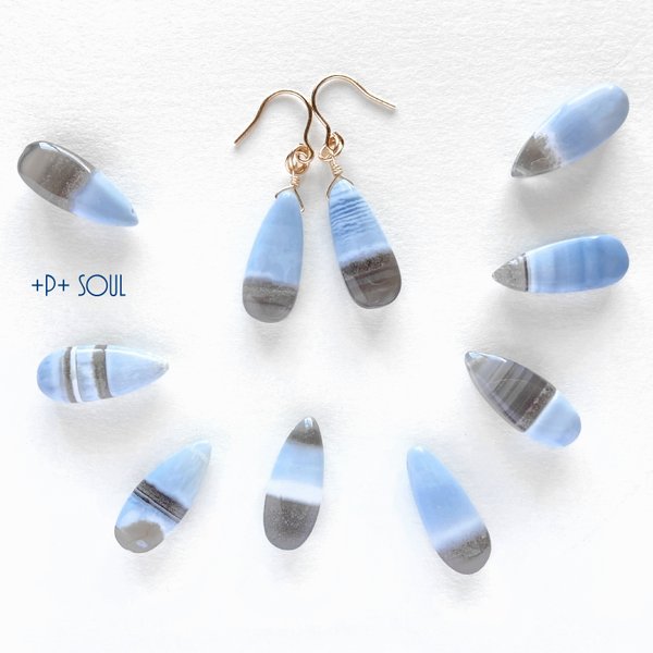 14kgf blue&grayピアス-2 【SO-504P】