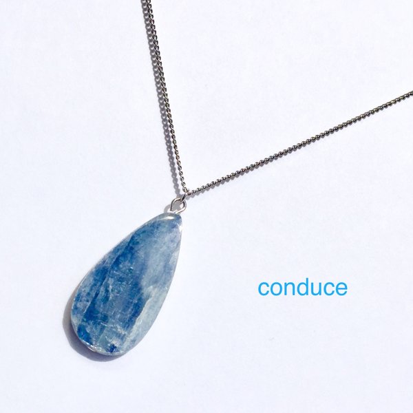 Kyanite.天然石カイヤナイト  ネックレス