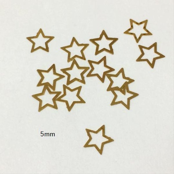 星のメタルパーツ（5mm）30枚セット