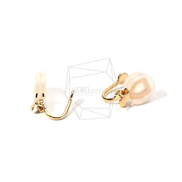 ERG-830-G【4個入り】クリップイヤリング,Non Pierced Clip on Earring 