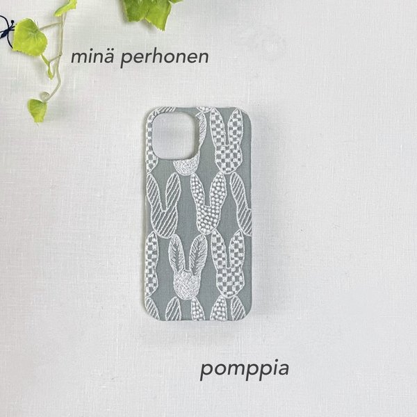 ミナペルホネン　iPhone ケース　pomppia 