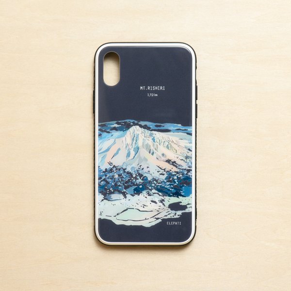 「MT.RISHIRI#glass」スマホケース