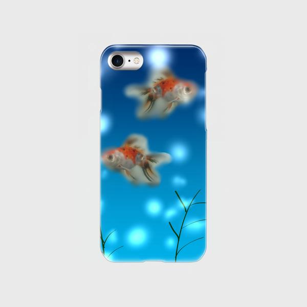 清涼金魚のiPhoneケース