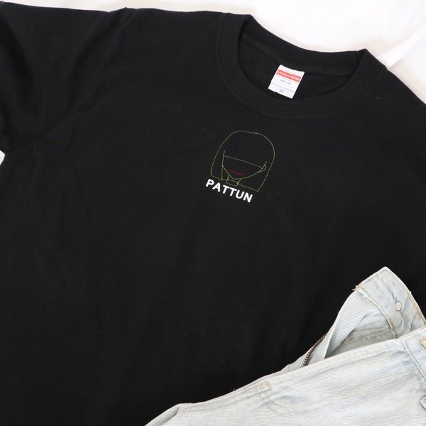 PATTUN  オリジナル　ロゴTシャツ 黒色