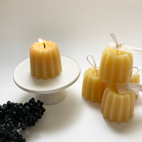 蜜蝋 Canelé candle  カヌレキャンドル