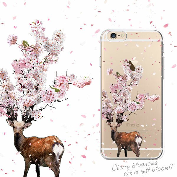 鹿桜 iPhoneケース スマホケース iPhone15〜 