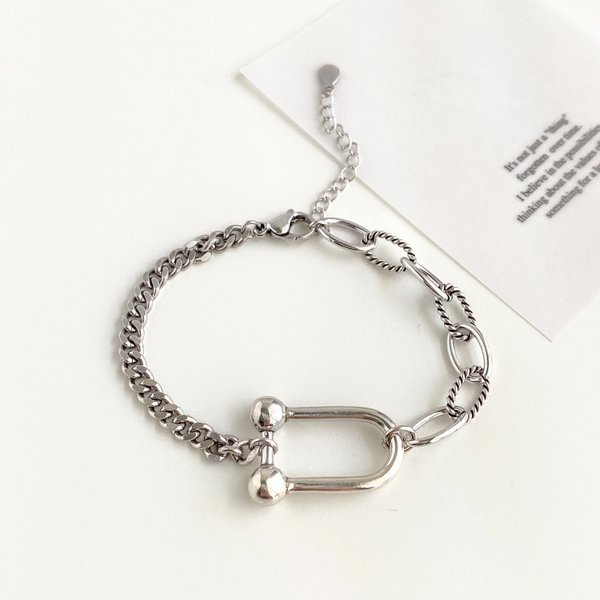 design bracelet / 01 ⌘ シルバー ブレスレット ゴツめ