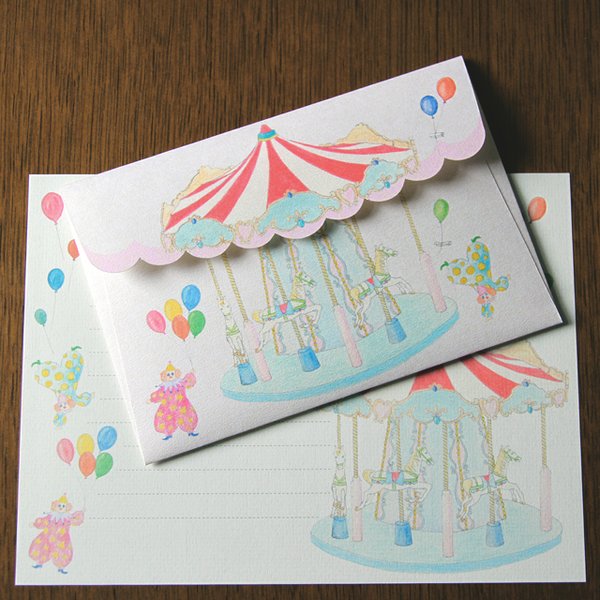 Letter Set Merry-Go-Round （レターセット）