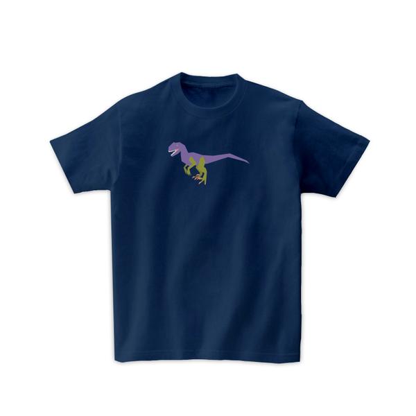 恐竜Tシャツ-ヴェロキラプトル